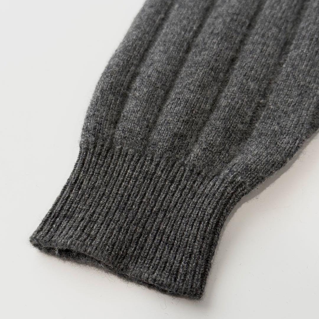 Dunhill ダンヒル カシミヤ スタンドカラー ジップ ニット カーディガン