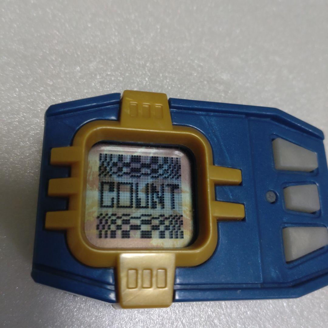 デジモンペンデュラムプログレスメタリックブルー＆ゴールド 説明文お読みください