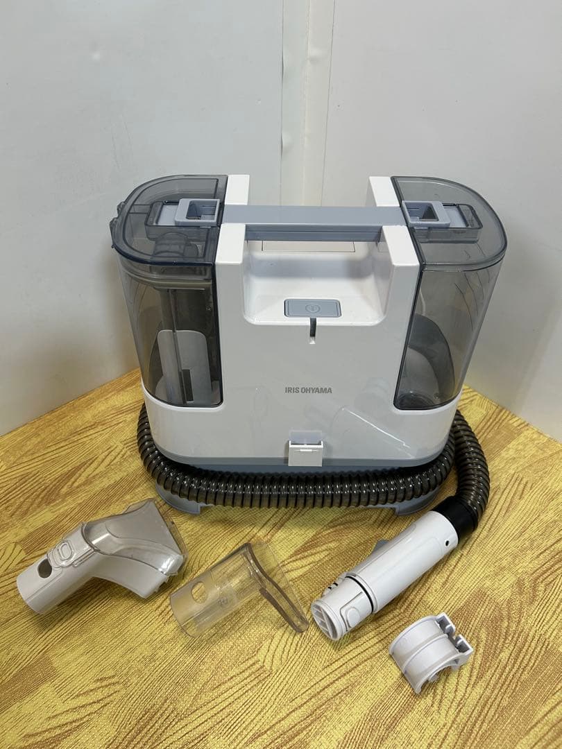 【美品】アイリスオーヤマ リンサークリーナー RNS-P10-W ／一度使用のみ