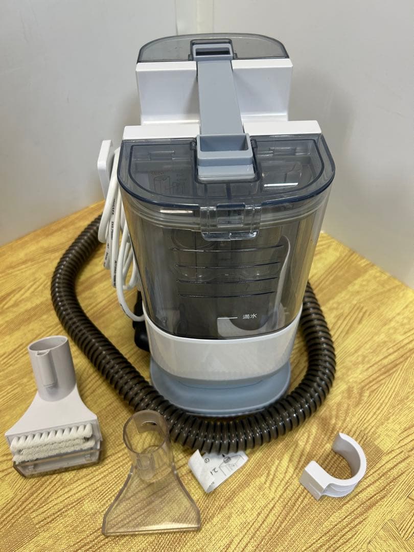 【美品】アイリスオーヤマ リンサークリーナー RNS-P10-W ／一度使用のみ