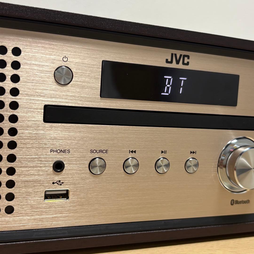 JVC NX-W30 コンポ Bluetooth対応 リモコン付 2022年製