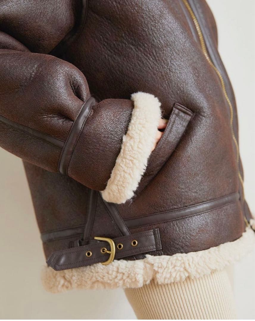 【RANDEBOO】Mustang boa coat