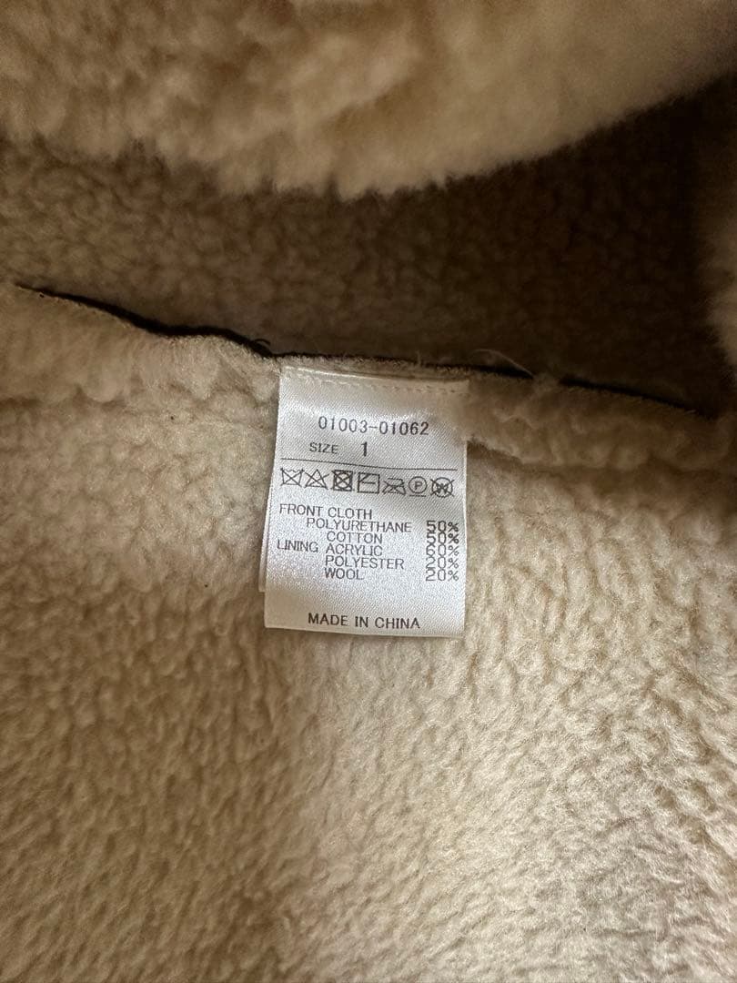 【RANDEBOO】Mustang boa coat