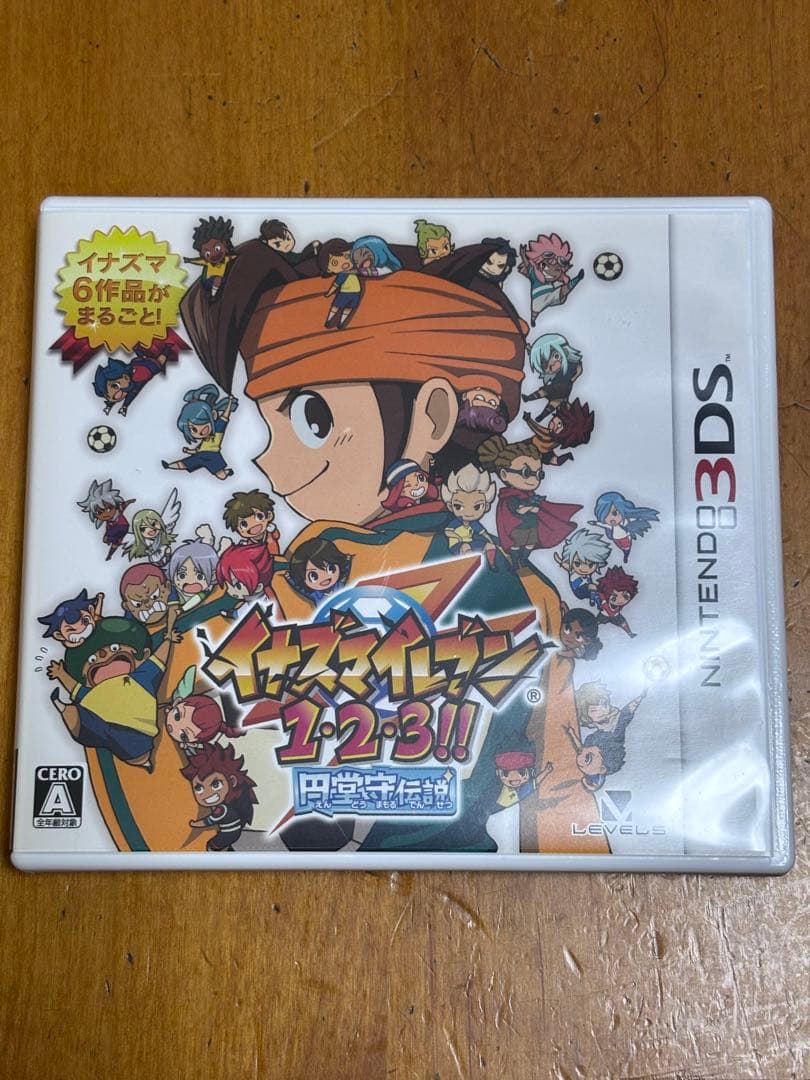 イナズマイレブン1・2・3!! 円堂守伝説　中古品