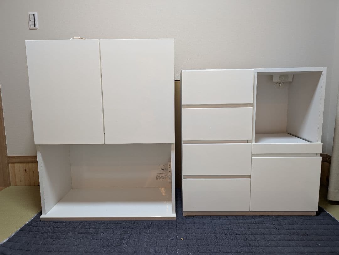 ニトリ　キッチン収納　80cm