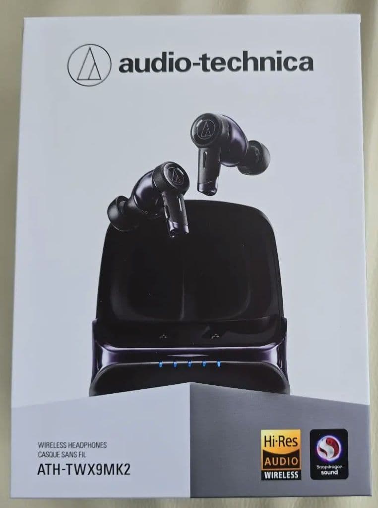 限定価格オーディオテクニカ　ATH-TWX9MK2　黒　新品