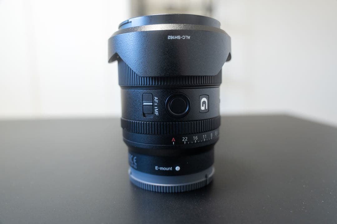 Sony 20mm F1.8 G Eマウントレンズ