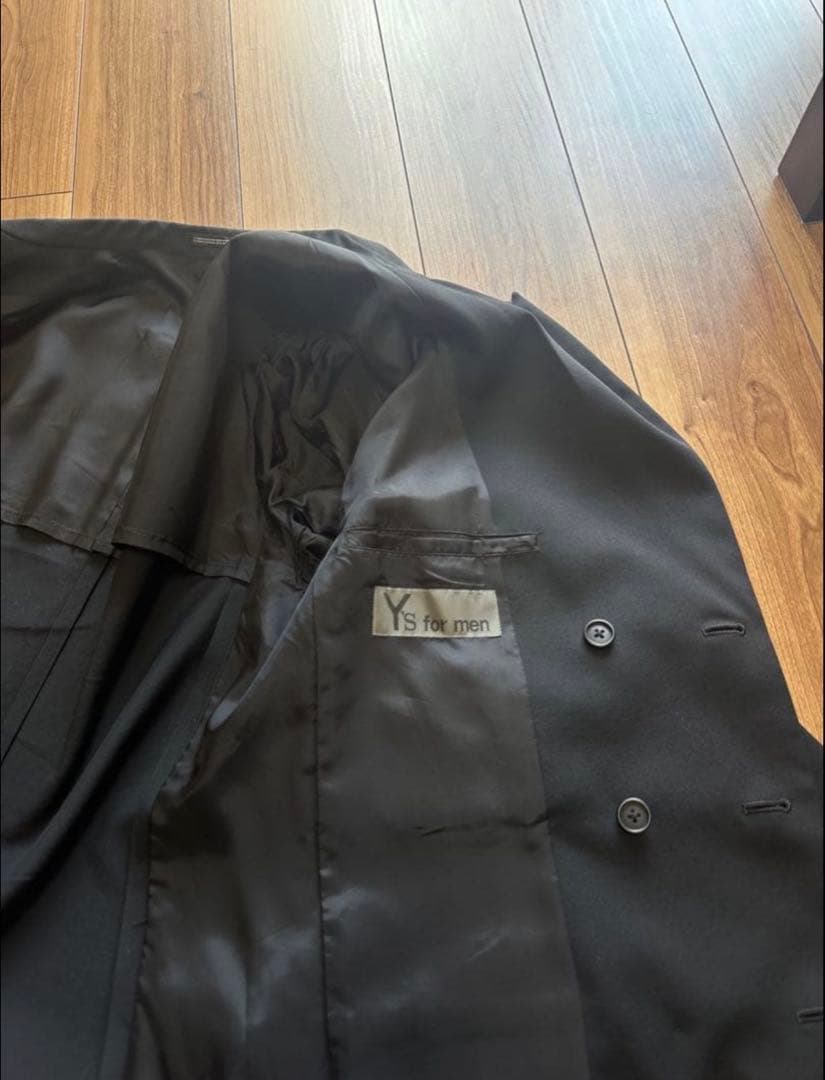 ヨウジヤマモトY's for men シワギャバダブルジャケット