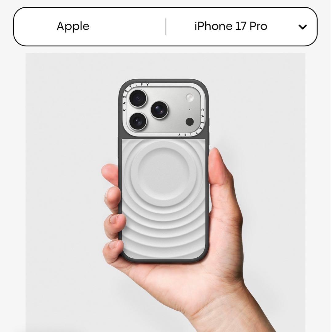 未使用 CASETIFY G-DRAGON シルバーウェーブケース 携帯ケース