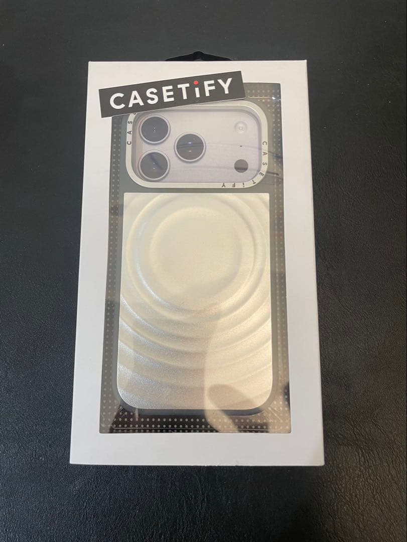 未使用 CASETIFY G-DRAGON シルバーウェーブケース 携帯ケース