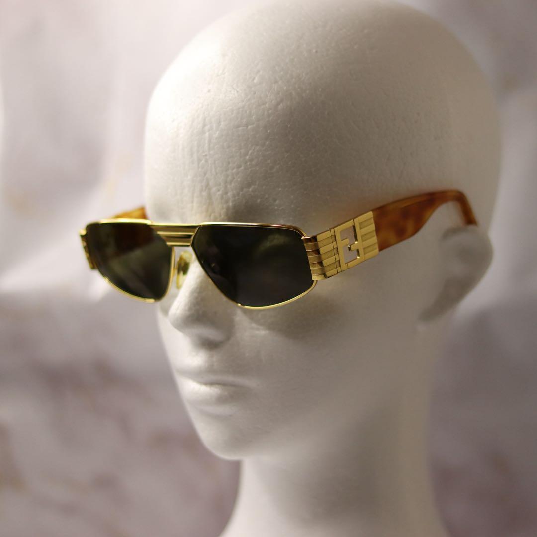 FENDI アビエーター レトロ y2k archive モード サングラス