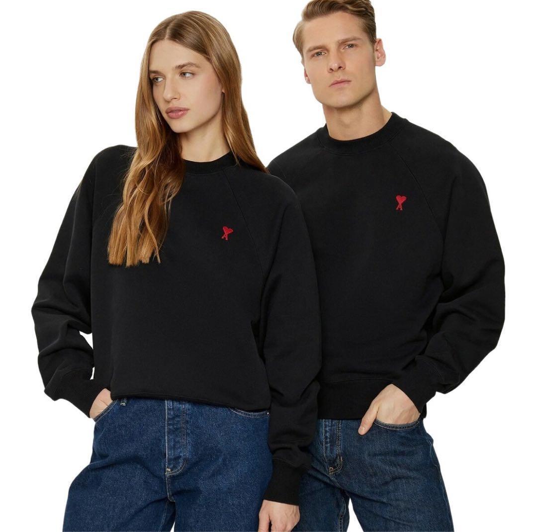 【新品未開封】アミパリスAmiParisスウェット トレーナーMサイズ黒ブラック