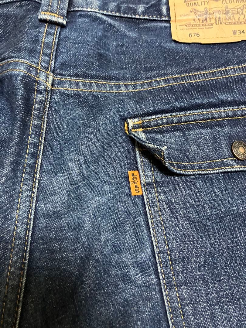 Levi's ブッシュパンツ 676 オレンジタブ 34インチ