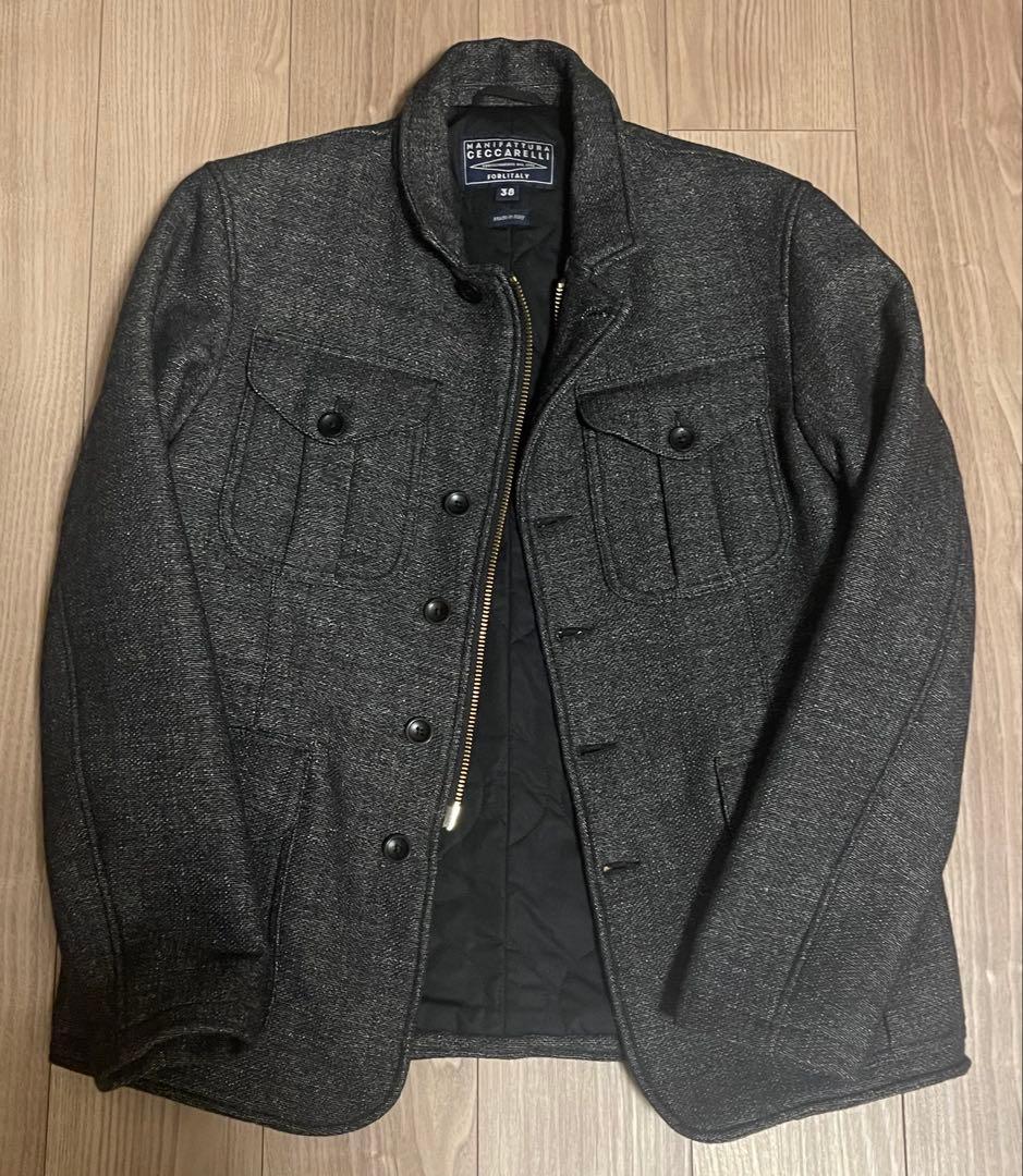 ジャケット・アウター MANIFATTURA CECCARELLI ALLIGATOR JACKET