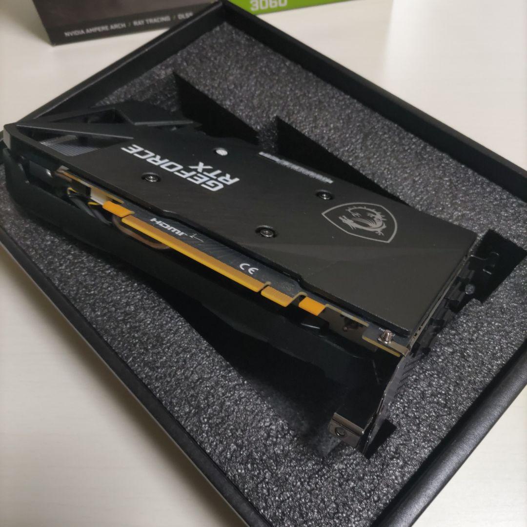 MSI VENTUS 2X RTX 12G 3060 VD7553 本体