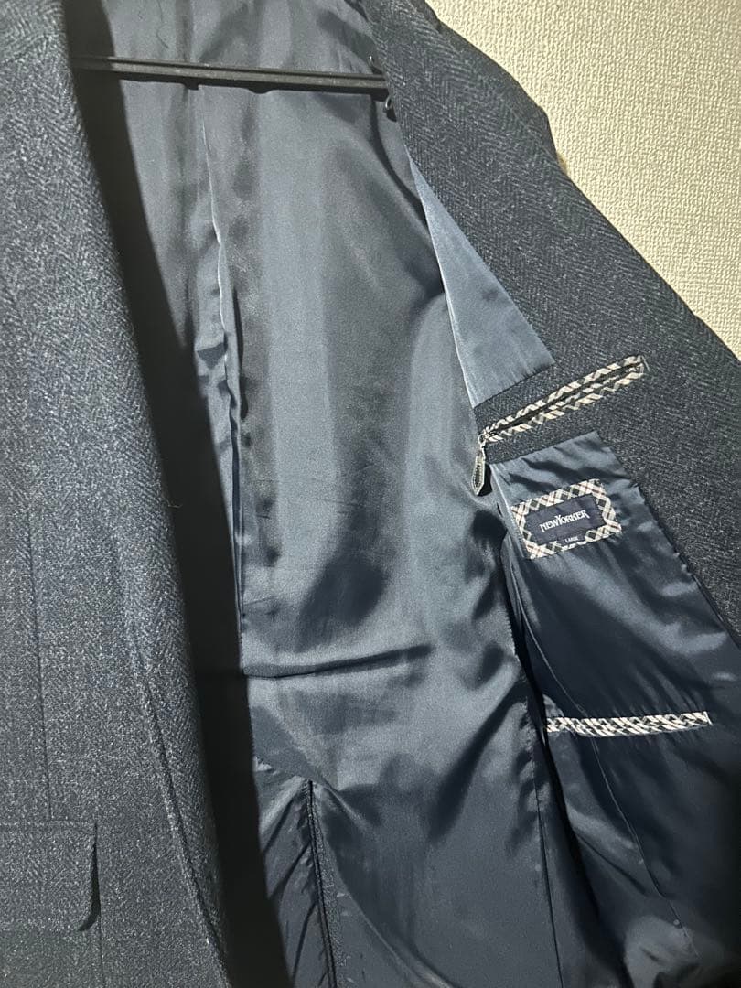 ❤️New Yorker British tweed jacket Navy