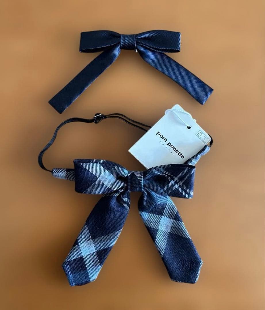 ポンポネットジュニア　フォーマル　ジャケット160+スカート 165+リボン2種