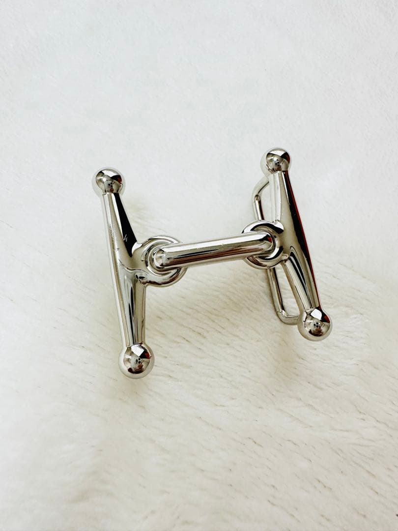 HERMES ベルトバックル <モールH） &レザーベルト（キ ット） 24