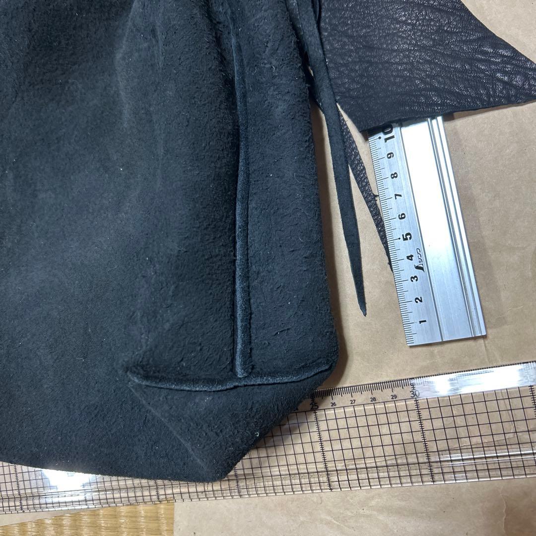 ガブリエール様　バッグ　黒スエード