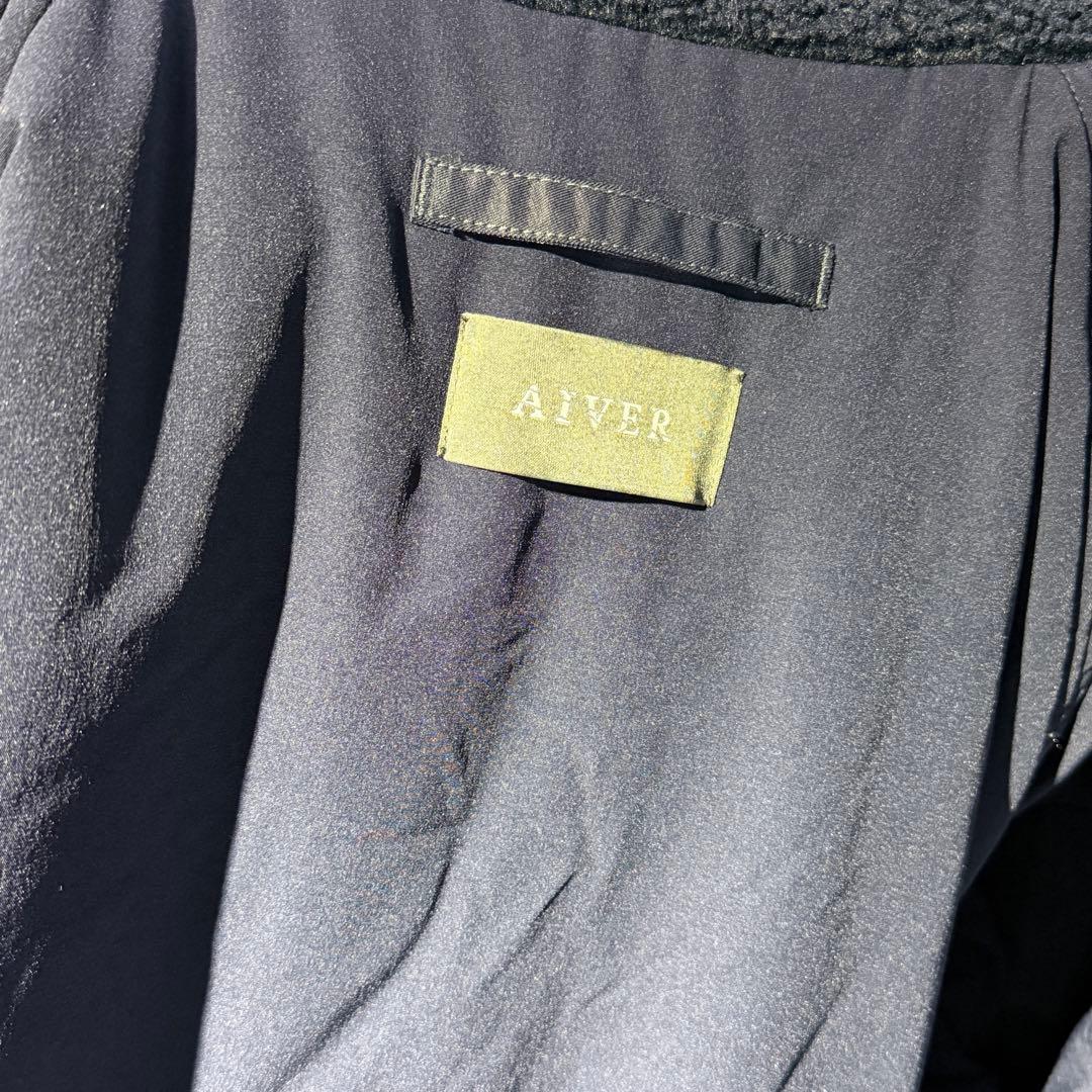 AIVER　N-3フライトコート　M　ネイビー モッズコート