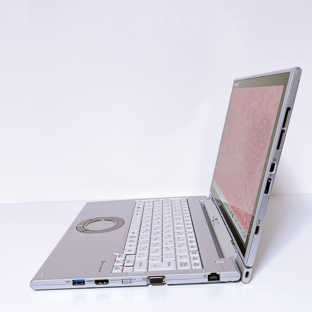 累積4780時間のレッツノートCF-XZ6 タブレット i5 8G SSD256