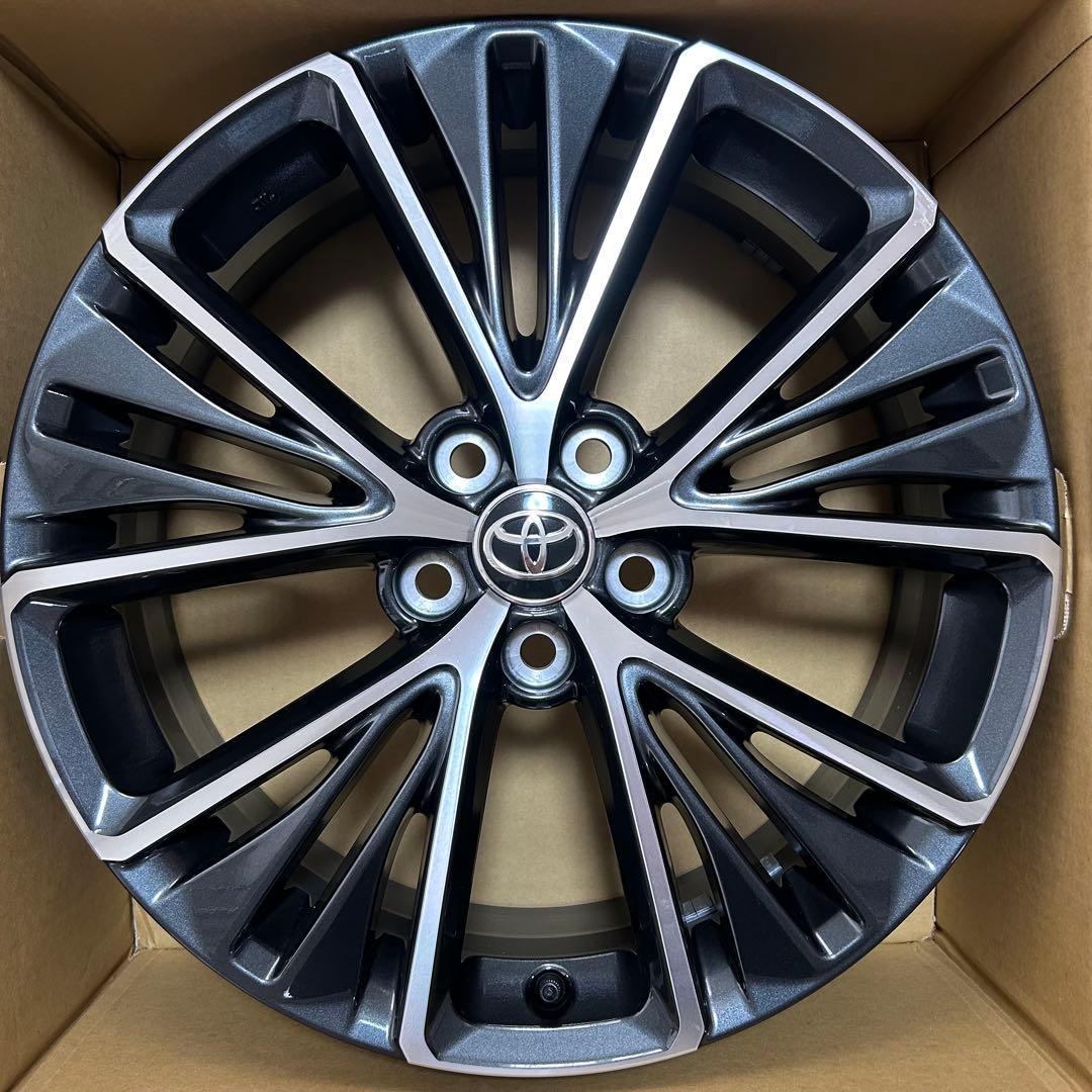 トヨタ プリウス 純正アルミホイール19インチ　納車後即外し　美品