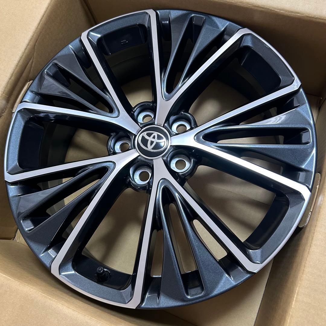 トヨタ プリウス 純正アルミホイール19インチ　納車後即外し　美品