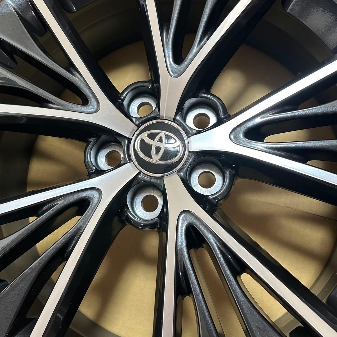 トヨタ プリウス 純正アルミホイール19インチ　納車後即外し　美品