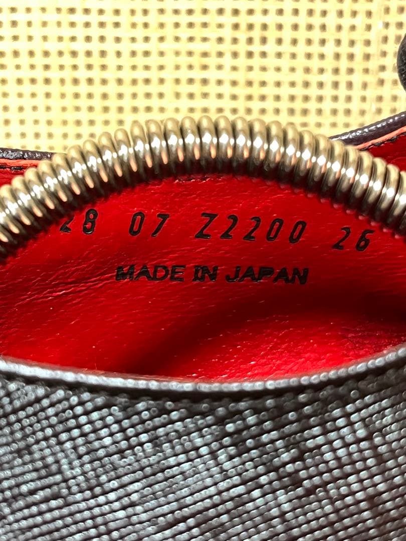 a269/極美品★ZUO MEN メンズ ドレスシューズ ウィングチップ26㎝