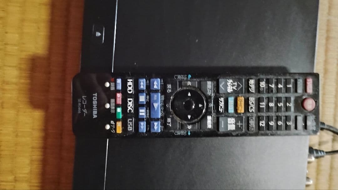 ジャンク品　TOSHIBA　REGZABlu-rayレコーダー