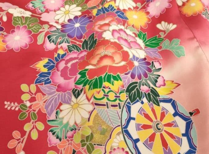 未使用 女の子 お宮参り 初節句 産着 初着 祝い着 絹 ひな祭り 化粧箱