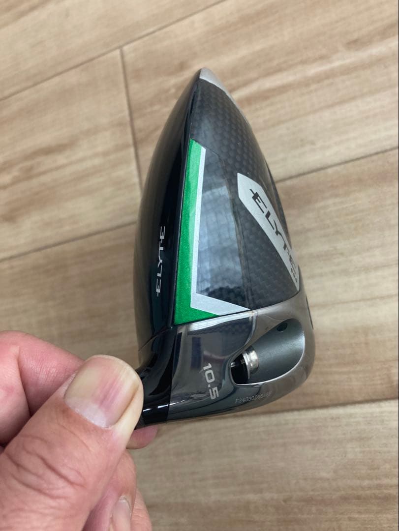 キャロウェイ エリートトリプルダイヤ 10.5°ヘッドのみ 日本仕様 保証書付