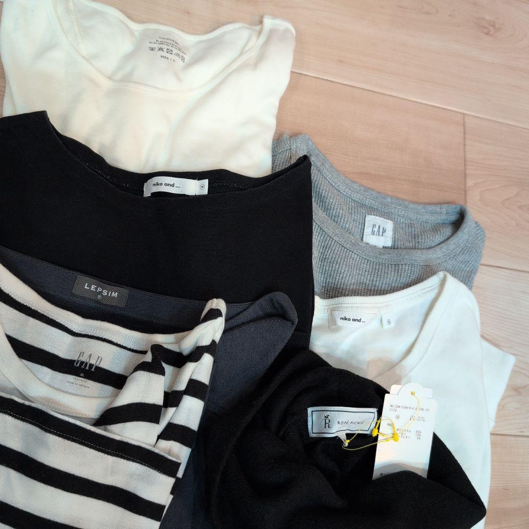 レディース　長袖カジュアルコーデまとめ売り　新品あり　Lサイズ　パーカー　デニム