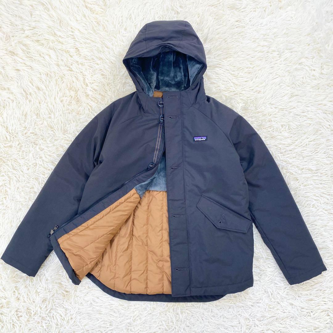 美品　パタゴニア　ジャケット　インサレーテッドイスマス　グレー　ボーイズ　XL