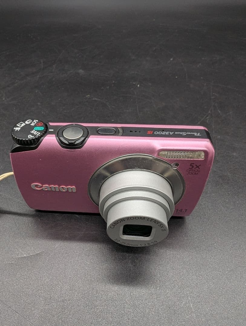 Canon PowerShot A3200 IS ピンク デジカメ コンデジ