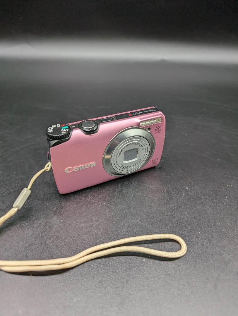 Canon PowerShot A3200 IS ピンク デジカメ コンデジ