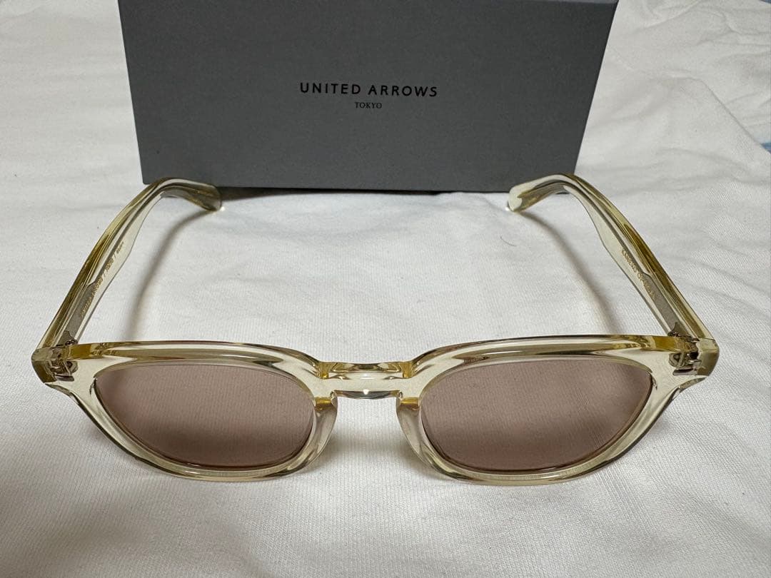 UNITED ARROWS クリアフレーム サングラス