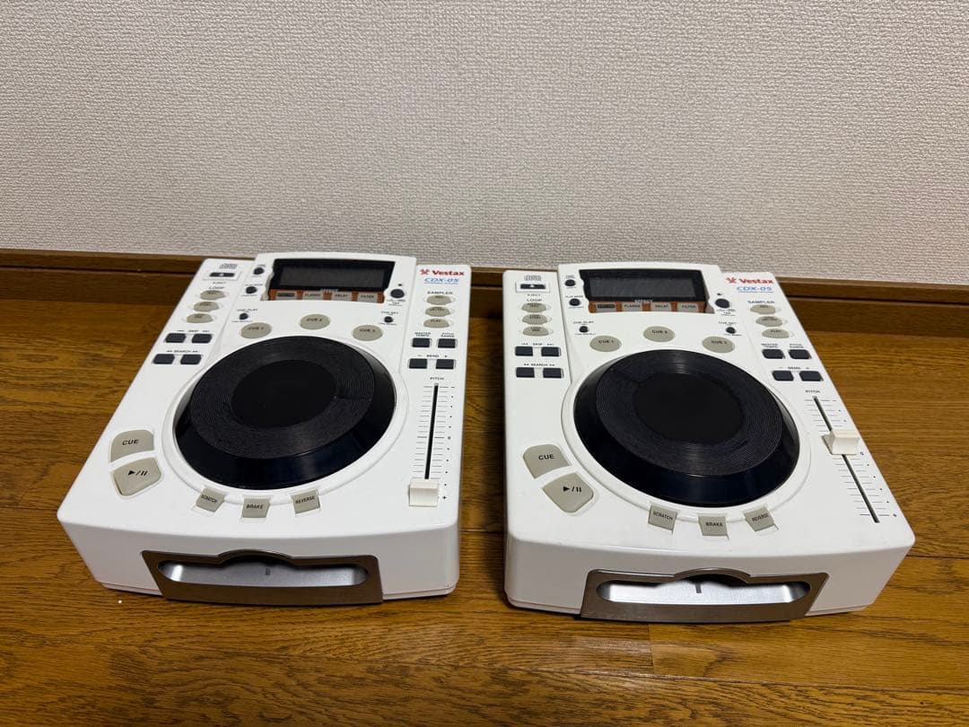 Vestax CDX-05 ホワイト　2台セット