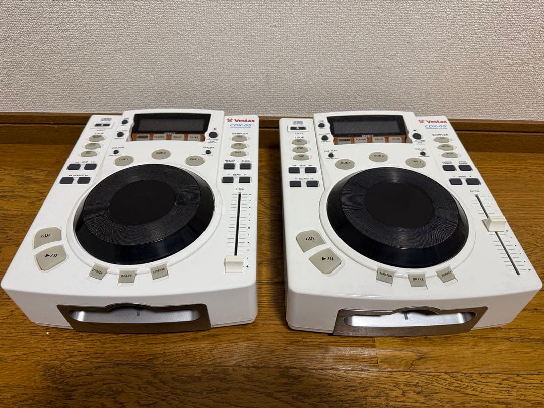 Vestax CDX-05 ホワイト　2台セット