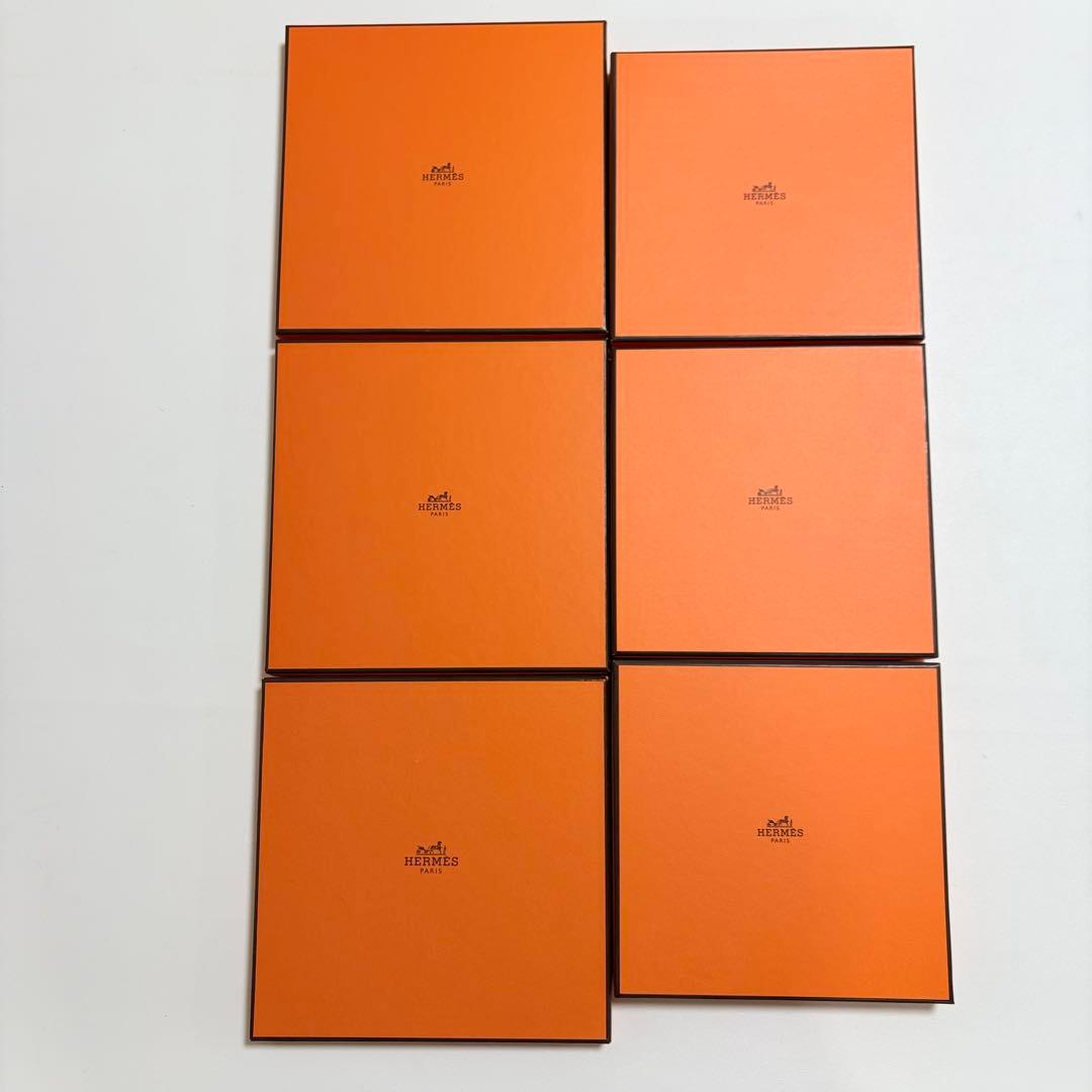 美品　エルメス　スカーフ　カレ70　空箱　15個セット　ギフトボックス