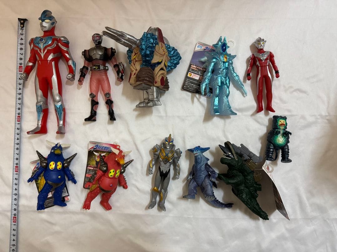 特撮ソフビ大量まとめ売り　ソフビ　フィギュア　ゴジラ　ウルトラ怪獣