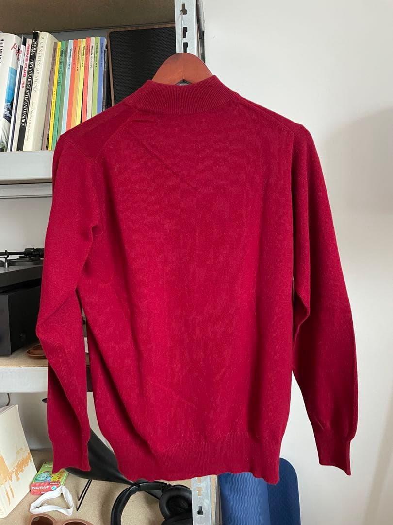 80s 新品未使用　Ballantyne デッドストック カシミヤ　ニット 40