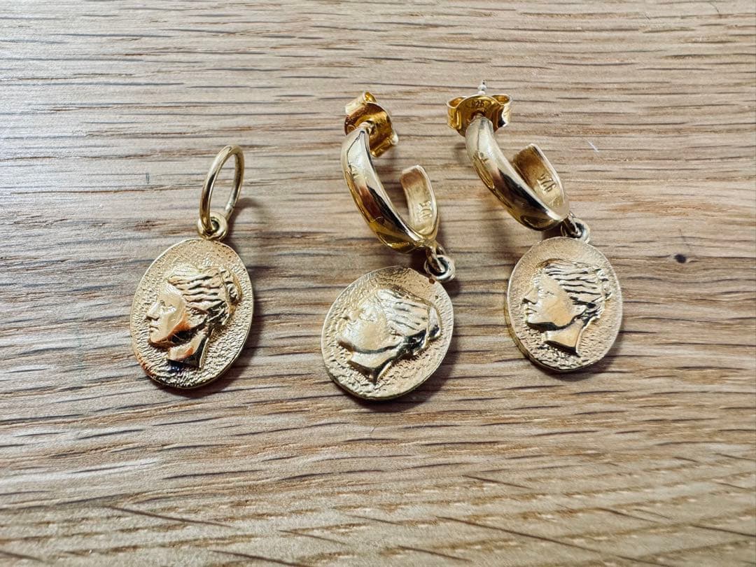 HERMINA ATHENS ネックレス&ピアス＆チャーム