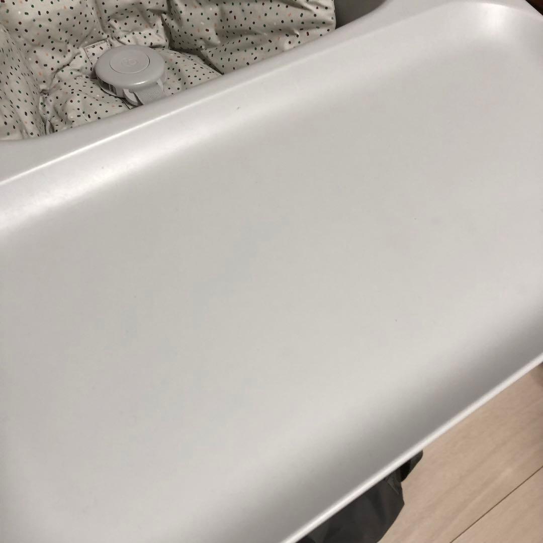 ストッケ　クリック　ハイチェア　グレー　クッションと収納バッグ付