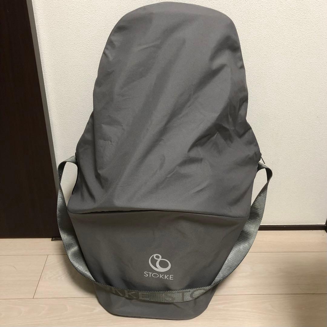 ストッケ　クリック　ハイチェア　グレー　クッションと収納バッグ付