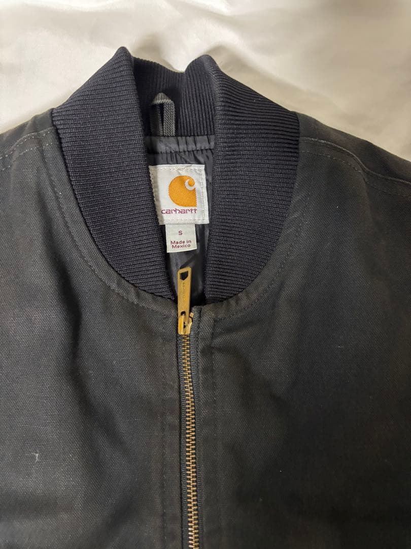 カーハート Carhartt V01 ダックワークベスト ブラック サイズS
