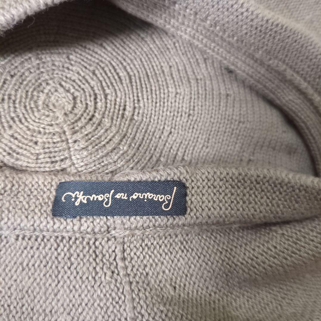 猫モチーフのブラウン帽子