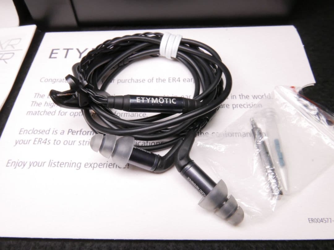 ETIMOTIC RESEARCH ER4 SR 高音質イヤホン