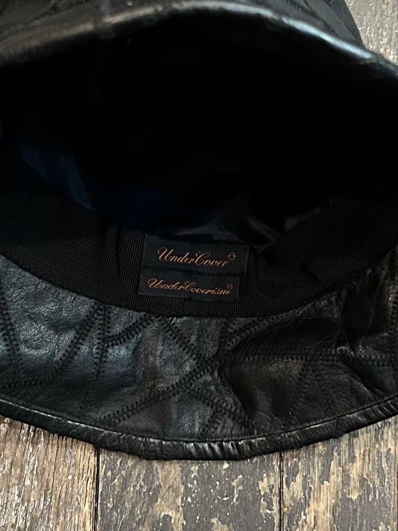 UNDER COVER ISM PEPER DOLL期 ツギハギレザーハット