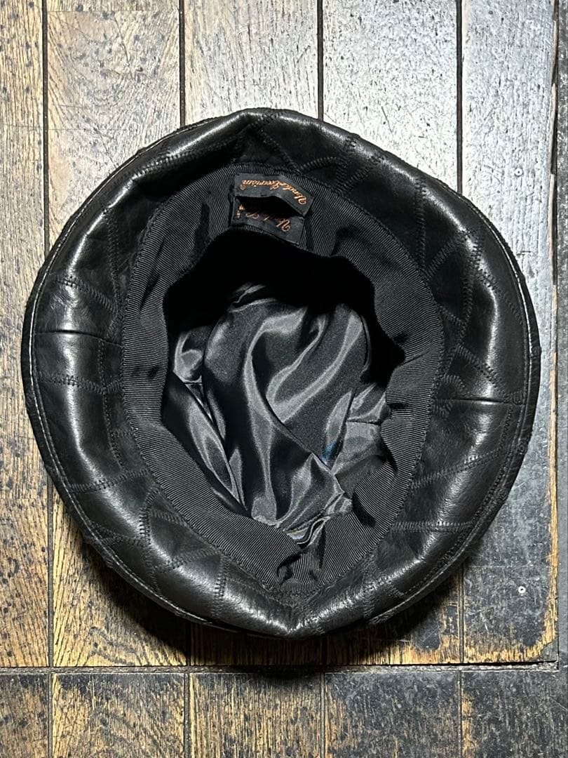 UNDER COVER ISM PEPER DOLL期 ツギハギレザーハット